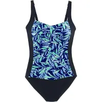 Vivance Maillot de bain modelant bleu / vert / blanc