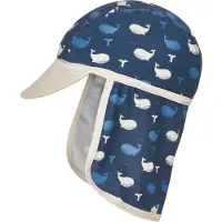 Playshoes Bonnet crème / bleu marine / saphir