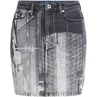 Karl lagerfeld JEANS Jupe gris / noir