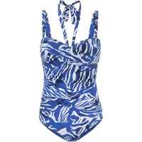 TATUUM Maillot de bain 'Juna' bleu / bleu marine / blanc