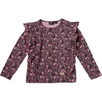 KOROSHI T-Shirt rose / rose clair / noir