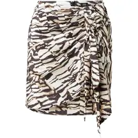 River Island Jupe 'LIZZIE' crème / marron / noir