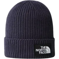 The North Face Bonnet à Revers Logo Box - Bleu, Bleu