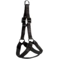 Flamingo Harnais Step & Go Abbi noir, taille : XXS