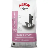 Arion Original Skin & Coat Adult Medium Salmon Rice 12 kg