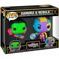 Funko POP! Guardians Of The Galaxy Marvel Gamora Nebula Exclusive Figure Multicolore Enfants