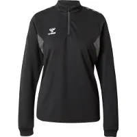 Hummel Sweat de sport 'Authentic' gris / noir / blanc