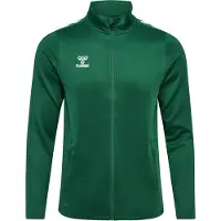 Hummel Veste de survêtement 'CORE XK POLY' sapin / blanc