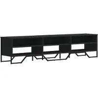 vidaXL Armoire TV noire 180x34x41 cm Bois composite