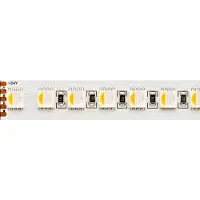 Sigor Bande LED RGB+W 22W/m RGB/2700K 5m 192 LED/m IP20 24V 1853lm RA90 (Blanc chaud, RGBW, 500 cm, Intérieur)