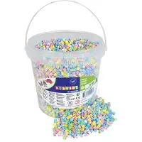 Playbox Mélange de perles pastel 10000 pièces par seau