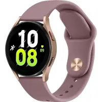 Screen Guard Professional Bracelet sport Samsung Galaxy Watch5 Silicone Strap (Silicone), Sangles de montre, Violet