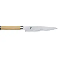Kai Shun White Kitchen Knife 15 Cm Marron