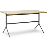 Normann Copenhagen Bureau Kip gris acier/pin