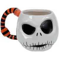 Paladone L'ETRANGE NOEL DE MONSIEUR JACK - Jack - Mug en forme de tasse, Tasse, Noir, Orange, Blanc