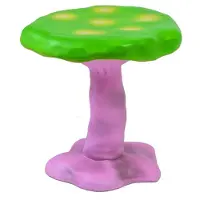 Seletti Tabouret Amanita vert
