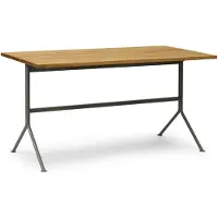 Normann Copenhagen Bureau Kip gris acier/chêne