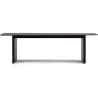 Normann Copenhagen Table à panneaux 90x250cm noir/marron foncé
