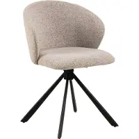 Fonq Pippa chaise de salle à manger beige.