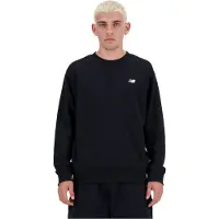 New Balance Sweat-shirt 'Essentials' noir / blanc