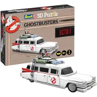 Revell Ghostbusters 3d Ecto 1 Puzzle Argenté