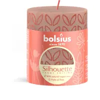 Bolsius Silhouette Bougie ronde Misty Pink (1 pcs)