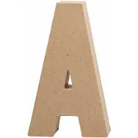 Creotime Letter Papier-maché - A, 20,5cm