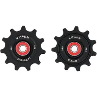 Elvedes Shimano 12s Jockey Wheel Set Argenté 11t