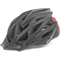 Polisport Casque cycliste Twig M 55-58 cm - Noir / Rouge mat