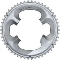 Shimano 105 R7000 Hollowtech Ii Chainring Argenté 53t