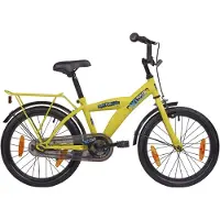 Bike Fun Vélo pour enfant Fun Rn No Limit pour garçons, 18 pouces, jaune, avec un cadre robuste