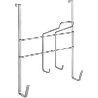 Metaltex Over The Door Space Saver Strijksethouder 28x12x28 cm Zilver