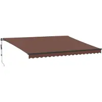vidaXL Store automatique brun 450x300 cm