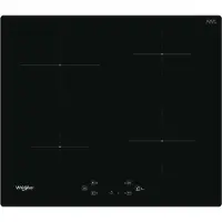 Whirlpool Plaque de cuisson , induction, largeur 60 cm, 4 zones d'induction, noire