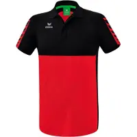Erima Polo Six Wings Rouge/noir - XXXL