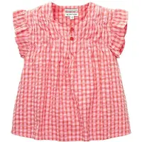 Tom Tailor Smocked Short Sleeve Blouse Rose 128-134 cm Fille