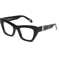 Just cavalli Lunettes de Vue VJC116 51/20/140 Nero lucido Acetato WOMAN VJC116