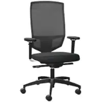 Dauphin Siège de travail AJ 5775 NPR plastique noir (41 - 55 cm)