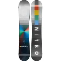 Nitro - Snowboard all-mountain/freestyle - Cinema 2026 pour Homme - Taille 155 cm - Gris