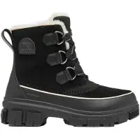 Sorel - Bottes d'hiver imperméables et isolantes - Torino V Wp W Black Fawn pour Femme en Cuir - Taille 37,5 - Noir