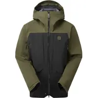 Rab - Veste de ski de randonnée en GORE-TEX ePE - Khroma Converge Jacket Army Black pour Homme - Taille M - Vert