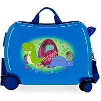 Movom Happy Time Valise Enfant Multicolore 50x38x20 cms Rigide ABS Serrure à combinaison 34L 2,1Kgs 4 roues Bagage à main