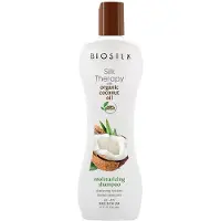 Biosilk Silk Therapy Natural Coconut Oil shampoing hydratant à l'huile de coco 355 ml