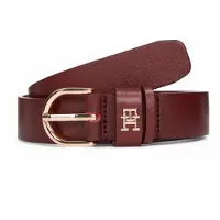 Tommy Hilfiger Ceinture 'Essential Effortless' or / lie de vin