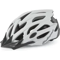 Polisport Bike Casque cycliste branche L 58-61 cm blanc carbone mat