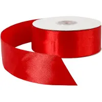 Creativ Company Satijnlint Rood, 50m