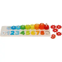 Goki Jeu en bois pour apprendre à compter, +3 ans,