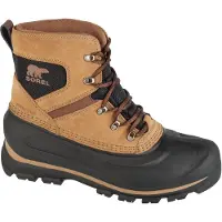Sorel - Chaussures montantes imperméables et chaudes - Buxton Lace Boot Wp M Delta Black pour Homme en Cuir - Taille 44,5 - Marron