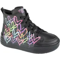 SKECHERS Hyperlift Veterschoen hoog - Zwart - Maat 31