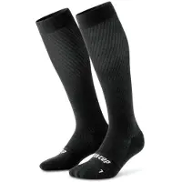 Cep Flight Socks Tall, chaussettes de course, femme, noir